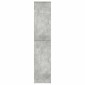 vidaXL Highboard Σκυρόδεμα Γκρι 35 x 39 x 168 εκ.