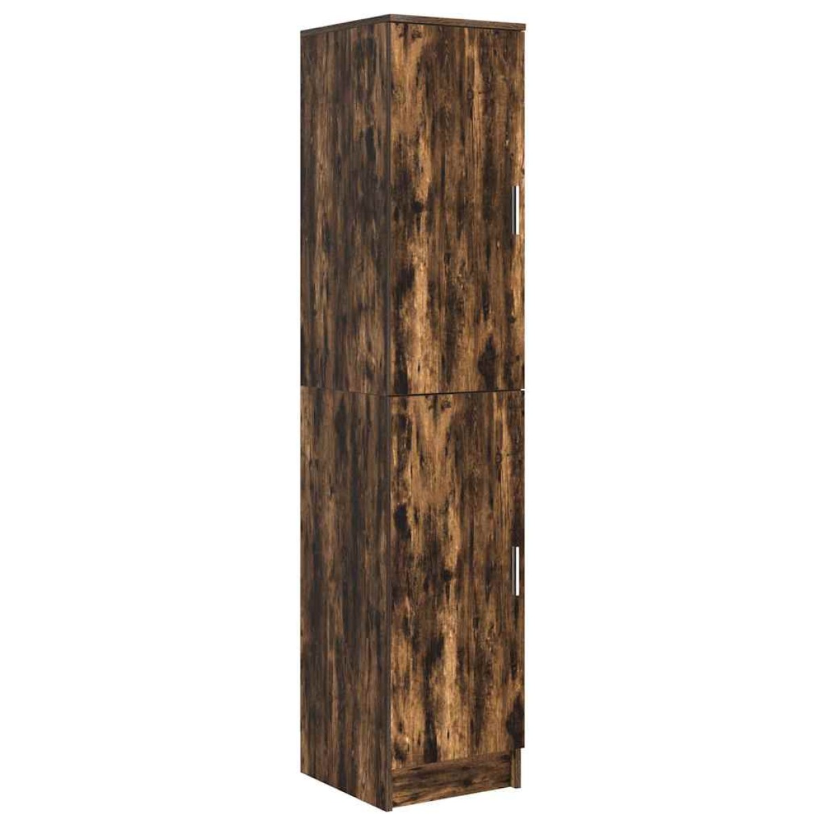vidaXL Highboard Καπνιστό Δρύς 35 x 39 x 168 εκ.