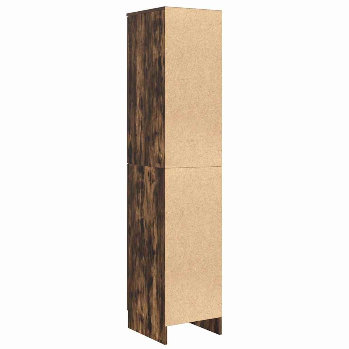 vidaXL Highboard Καπνιστό Δρύς 35 x 39 x 168 εκ.
