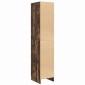 vidaXL Highboard Καπνιστό Δρύς 35 x 39 x 168 εκ.