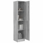 vidaXL Highboard Γκρίζο Σονομα 35 x 39 x 168 εκ.