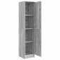 vidaXL Highboard Γκρίζο Σονομα 35 x 39 x 168 εκ.