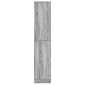 vidaXL Highboard Γκρίζο Σονομα 35 x 39 x 168 εκ.