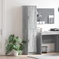 vidaXL Highboard Γκρίζο Σονομα 35 x 39 x 168 εκ.