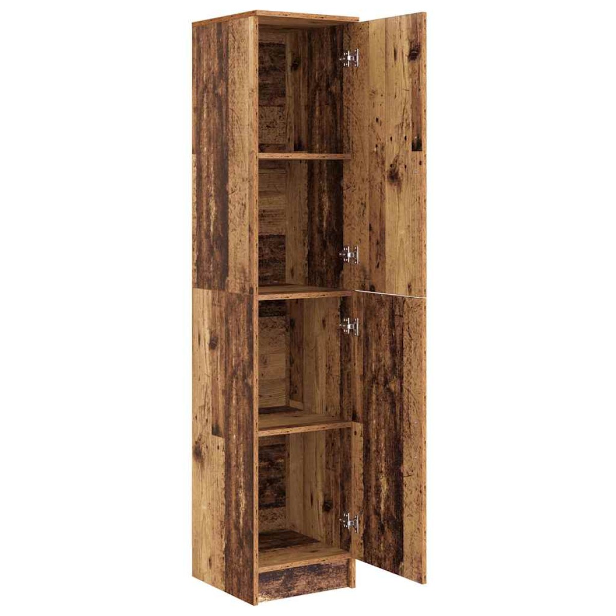 vidaXL Highboard Παλιό ξύλο 35 x 39 x 168 εκ.