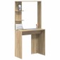vidaXL Γραφείο Δρύς Sonoma Επεξεργασμένο Ξύλο 78,5 x 37 x 154,5 εκ