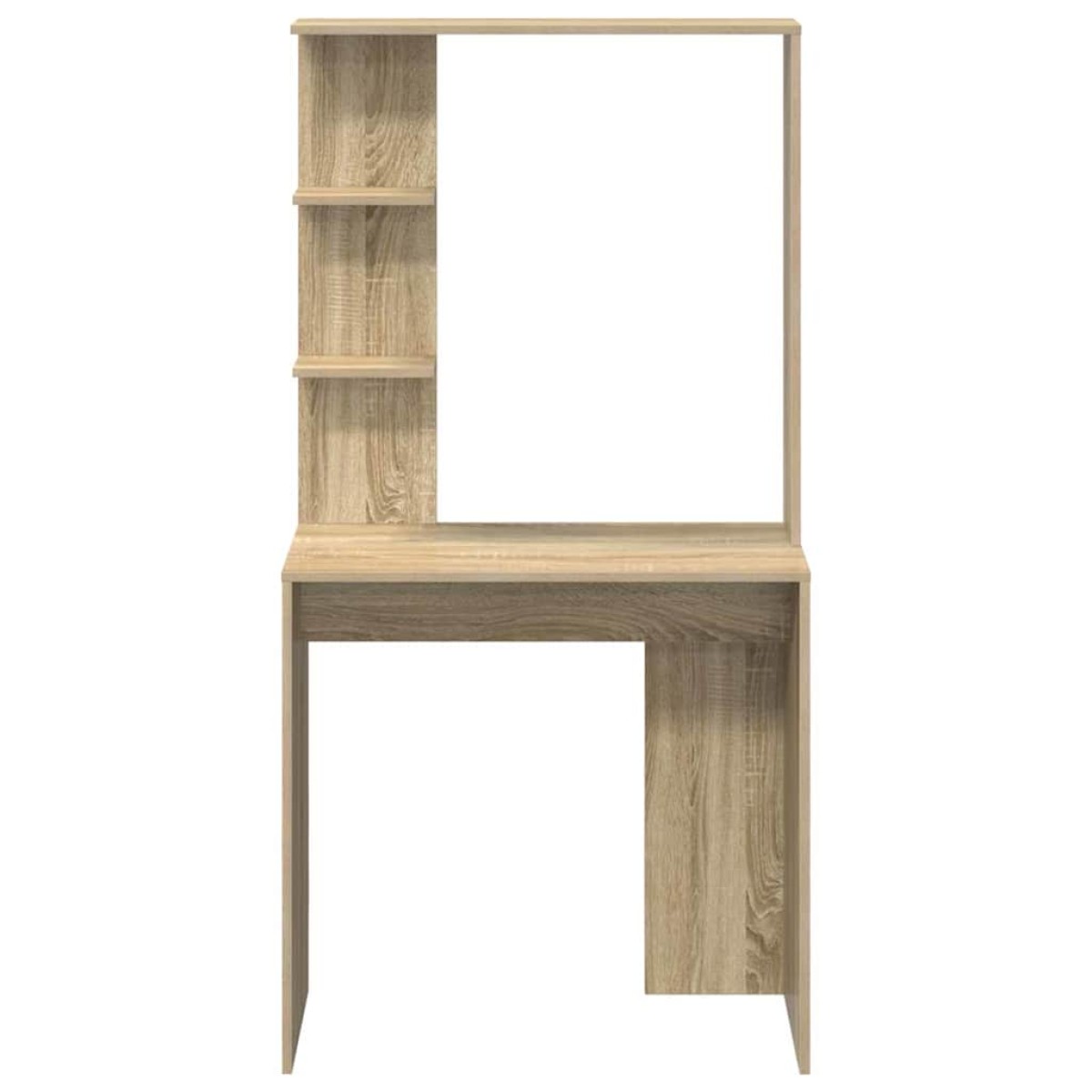 vidaXL Γραφείο Δρύς Sonoma Επεξεργασμένο Ξύλο 78,5 x 37 x 154,5 εκ