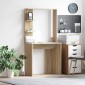 vidaXL Γραφείο Δρύς Sonoma Επεξεργασμένο Ξύλο 78,5 x 37 x 154,5 εκ