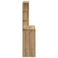 vidaXL Γραφείο Artisan Oak Επεξεργασμένο Ξύλο 78,5 x 37 x 154,5 εκ