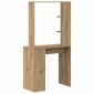 vidaXL Γραφείο Artisan Oak Επεξεργασμένο Ξύλο 78,5 x 37 x 154,5 εκ