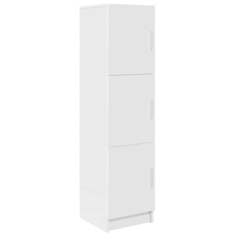 vidaXL Highboard Λευκό 31.5 x 32 x 122.5 εκ