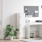 vidaXL Highboard Λευκό 31.5 x 32 x 122.5 εκ