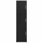vidaXL Highboard Μαύρη Οξυά 31.5 x 32 x 122.5 εκ