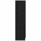 vidaXL Highboard Μαύρη Οξυά 31.5 x 32 x 122.5 εκ