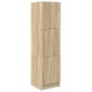 vidaXL Highboard Δρύς Sonoma 31.5 x 32 x 122.5 εκ