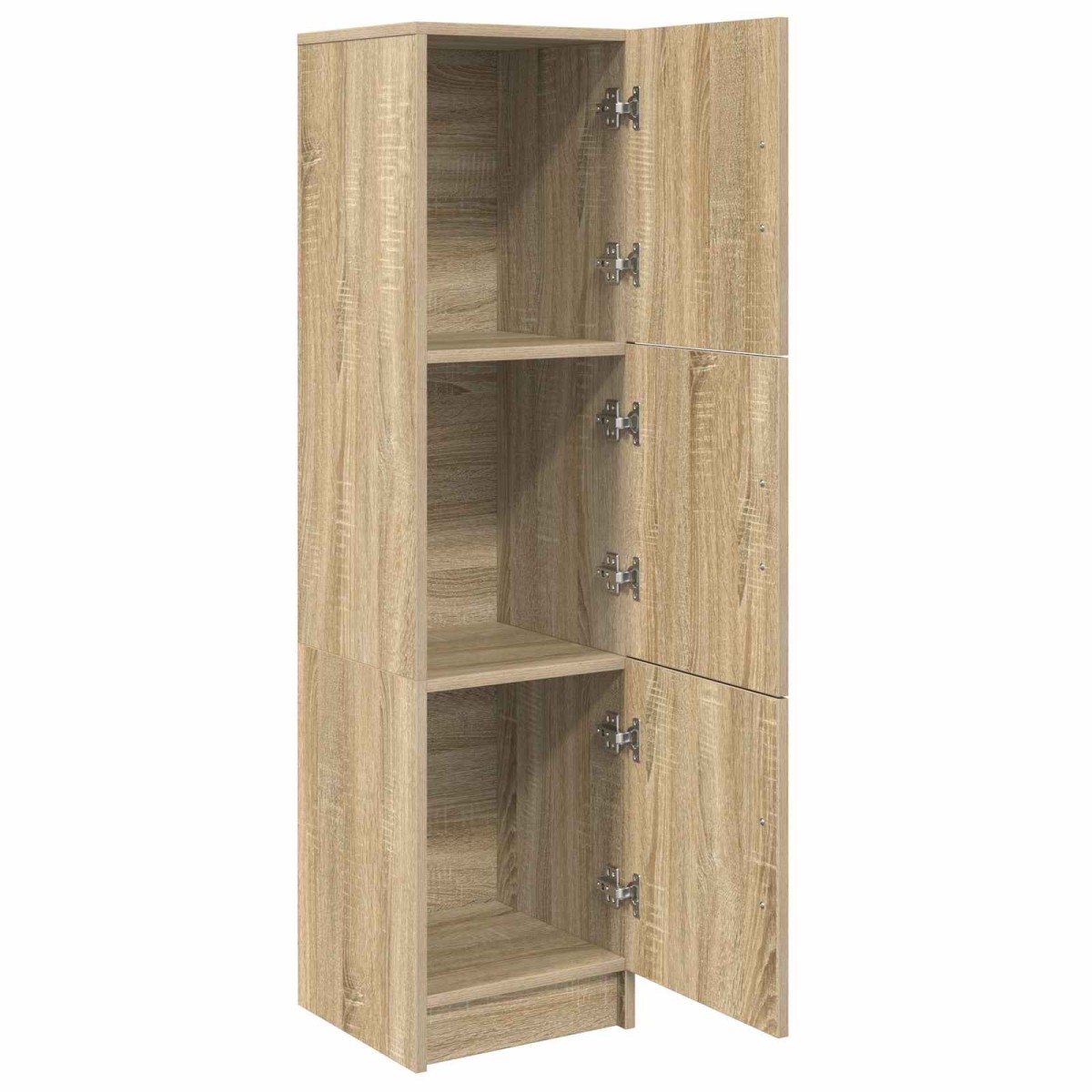 vidaXL Highboard Δρύς Sonoma 31.5 x 32 x 122.5 εκ