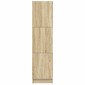 vidaXL Highboard Δρύς Sonoma 31.5 x 32 x 122.5 εκ
