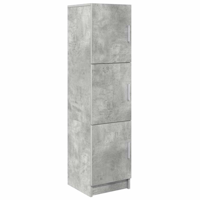 vidaXL Highboard Σκυρόδεμα Γκρι 31.5 x 32 x 122.5 εκ