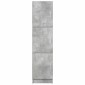 vidaXL Highboard Σκυρόδεμα Γκρι 31.5 x 32 x 122.5 εκ