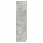 vidaXL Highboard Σκυρόδεμα Γκρι 31.5 x 32 x 122.5 εκ