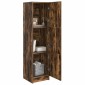 vidaXL Highboard Καπνιστό Δρύς 31.5 x 32 x 122.5 εκ
