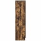 vidaXL Highboard Καπνιστό Δρύς 31.5 x 32 x 122.5 εκ