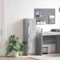 vidaXL Highboard Γκρίζο Σονομα 31.5 x 32 x 122.5 εκ