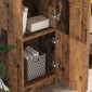 vidaXL Highboard Παλιό ξύλο 31.5 x 32 x 122.5 εκ