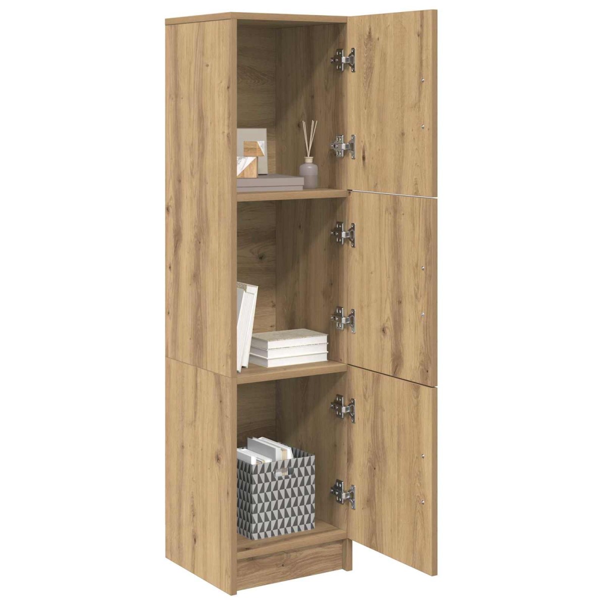 vidaXL Highboard Artisan Oak 31.5 x 32 x 122.5 εκ