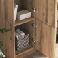 vidaXL Highboard Artisan Oak 31.5 x 32 x 122.5 εκ