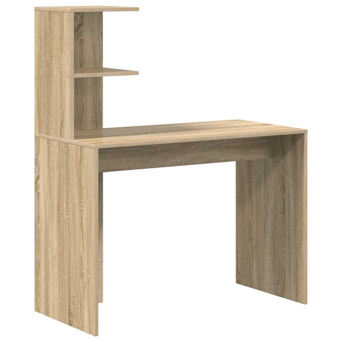 vidaXL Γραφείο Δρύς Sonoma 102 x 50 x 124 εκ. Επεξεργασμένο Ξύλο