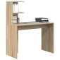 vidaXL Γραφείο Δρύς Sonoma 102 x 50 x 124 εκ. Επεξεργασμένο Ξύλο