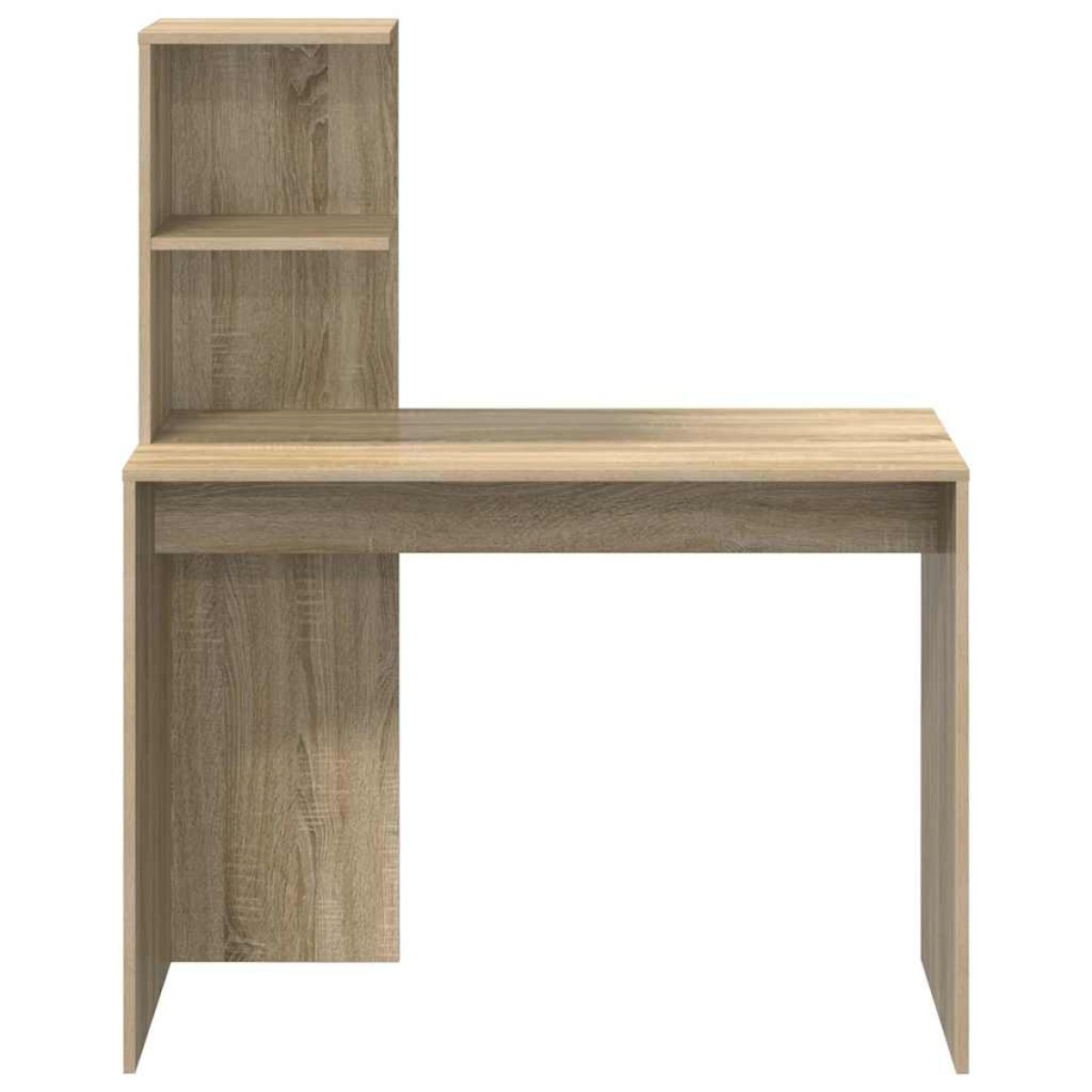 vidaXL Γραφείο Δρύς Sonoma 102 x 50 x 124 εκ. Επεξεργασμένο Ξύλο