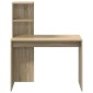 vidaXL Γραφείο Δρύς Sonoma 102 x 50 x 124 εκ. Επεξεργασμένο Ξύλο