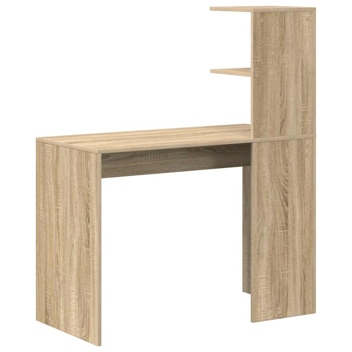 vidaXL Γραφείο Δρύς Sonoma 102 x 50 x 124 εκ. Επεξεργασμένο Ξύλο