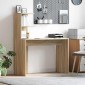 vidaXL Γραφείο Δρύς Sonoma 102 x 50 x 124 εκ. Επεξεργασμένο Ξύλο