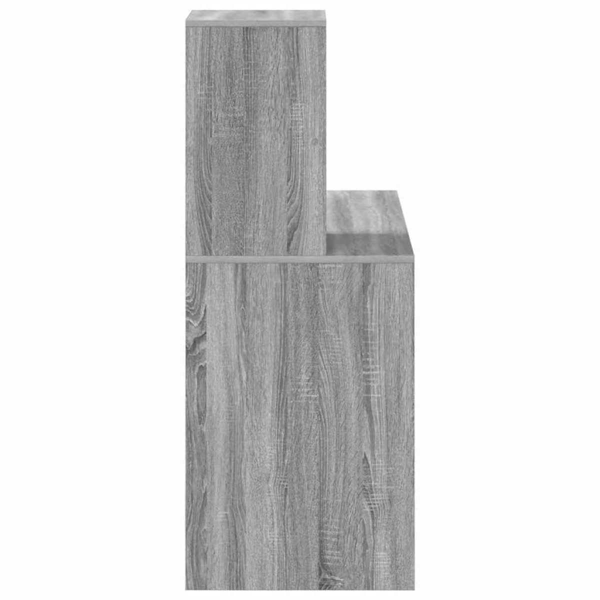 vidaXL Γραφείο Γκρίζο Σονομα 102 x 50 x 124 εκ. Επεξεργασμένο Ξύλο
