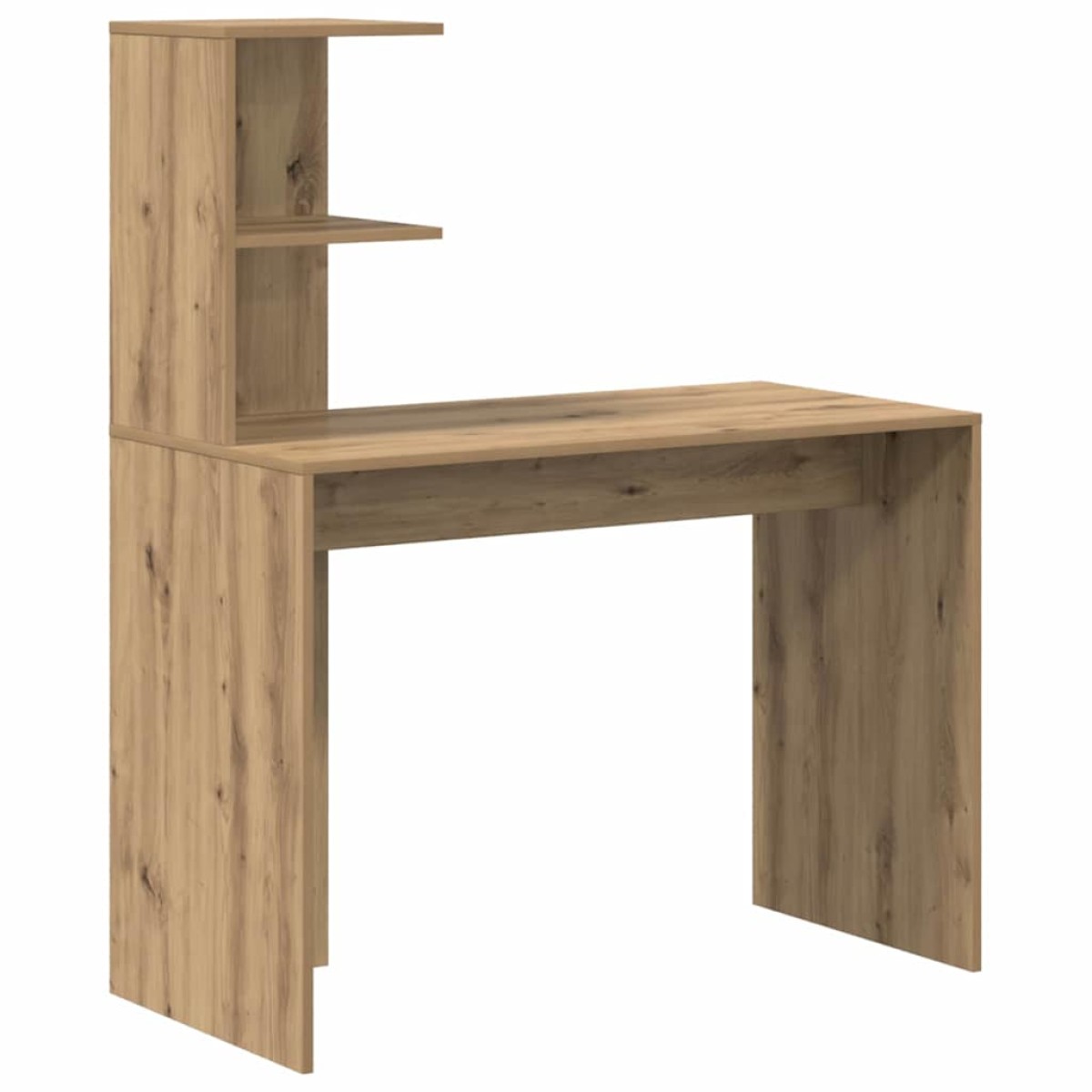 vidaXL Γραφείο Artisan Oak 102 x 50 x 124 εκ. Επεξεργασμένο Ξύλο
