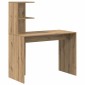 vidaXL Γραφείο Artisan Oak 102 x 50 x 124 εκ. Επεξεργασμένο Ξύλο