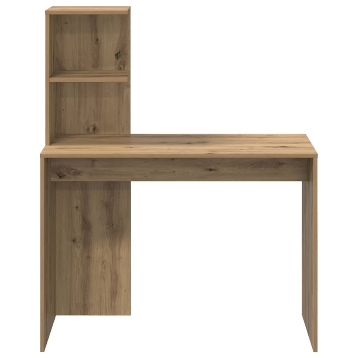 vidaXL Γραφείο Artisan Oak 102 x 50 x 124 εκ. Επεξεργασμένο Ξύλο
