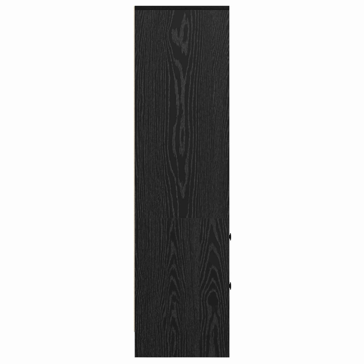 vidaXL Highboard με συρτάρι Μαύρη Οξυά 45,5 x 34 x 127 εκ
