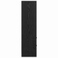 vidaXL Highboard με συρτάρι Μαύρη Οξυά 45,5 x 34 x 127 εκ