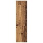 vidaXL Highboard με συρτάρι Παλιό ξύλο 45,5 x 34 x 127 εκ