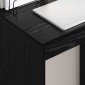 vidaXL Γραφείο Μαύρη Οξυά 60 x 40 x 76 εκ.