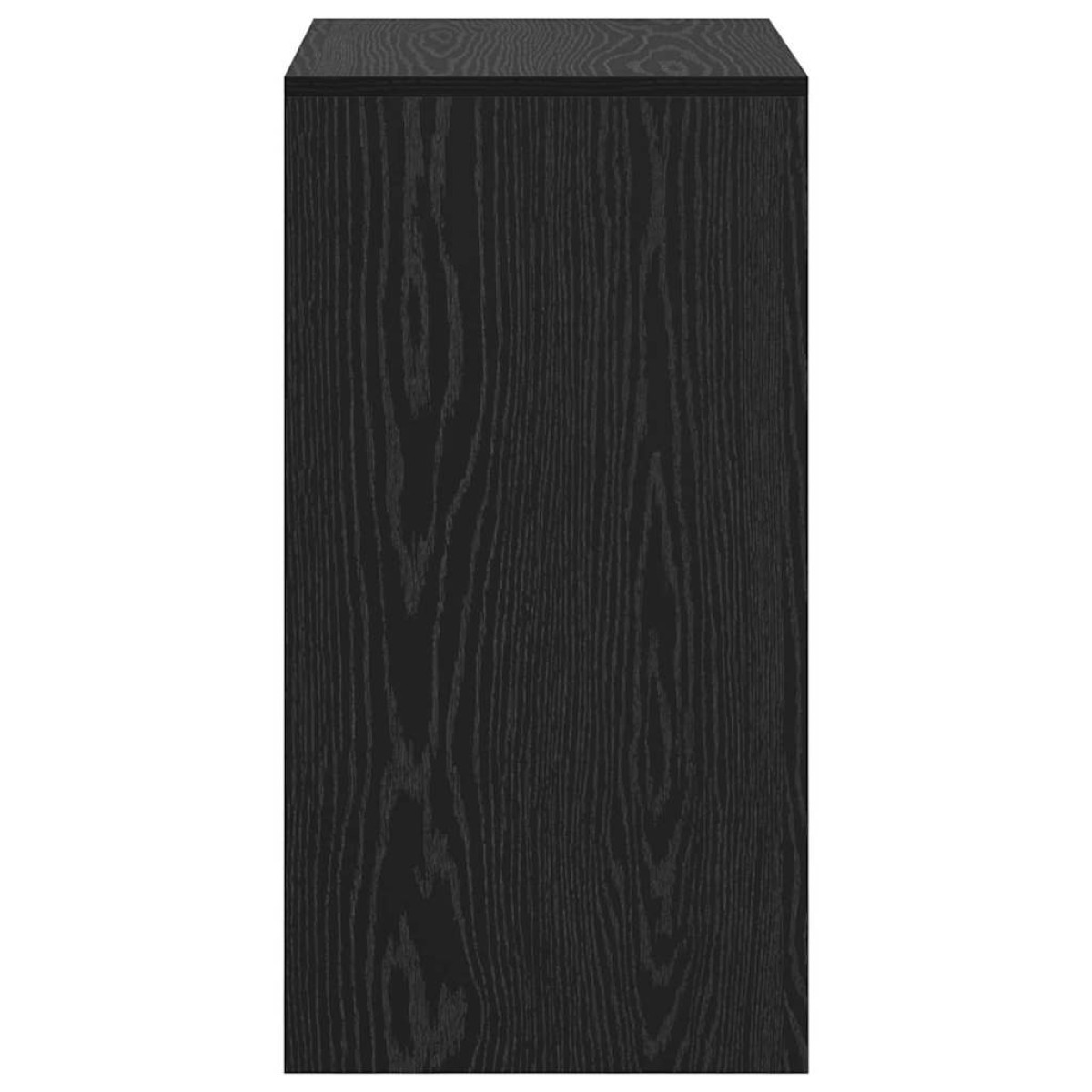 vidaXL Γραφείο Μαύρη Οξυά 60 x 40 x 76 εκ.