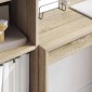 vidaXL Γραφείο Δρύς Sonoma 90 x 40 x 76 εκ.