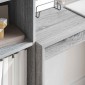 vidaXL Γραφείο Γκρίζο Σονομα 90 x 40 x 76 εκ.