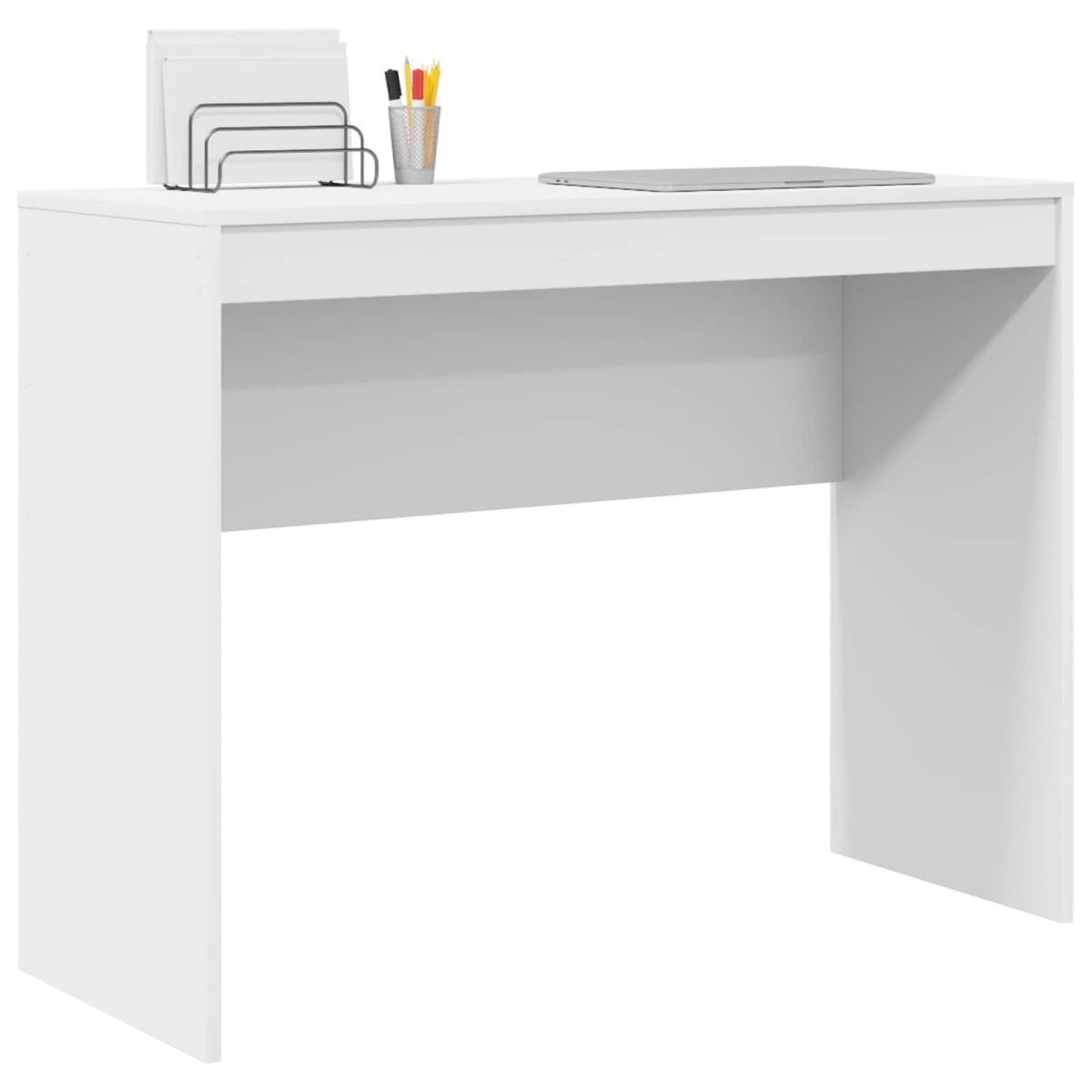 vidaXL Γραφείο Λευκό 100 x 40 x 76 εκ.
