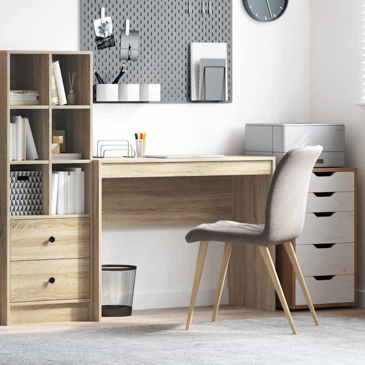 vidaXL Γραφείο Δρύς Sonoma 100 x 40 x 76 εκ.
