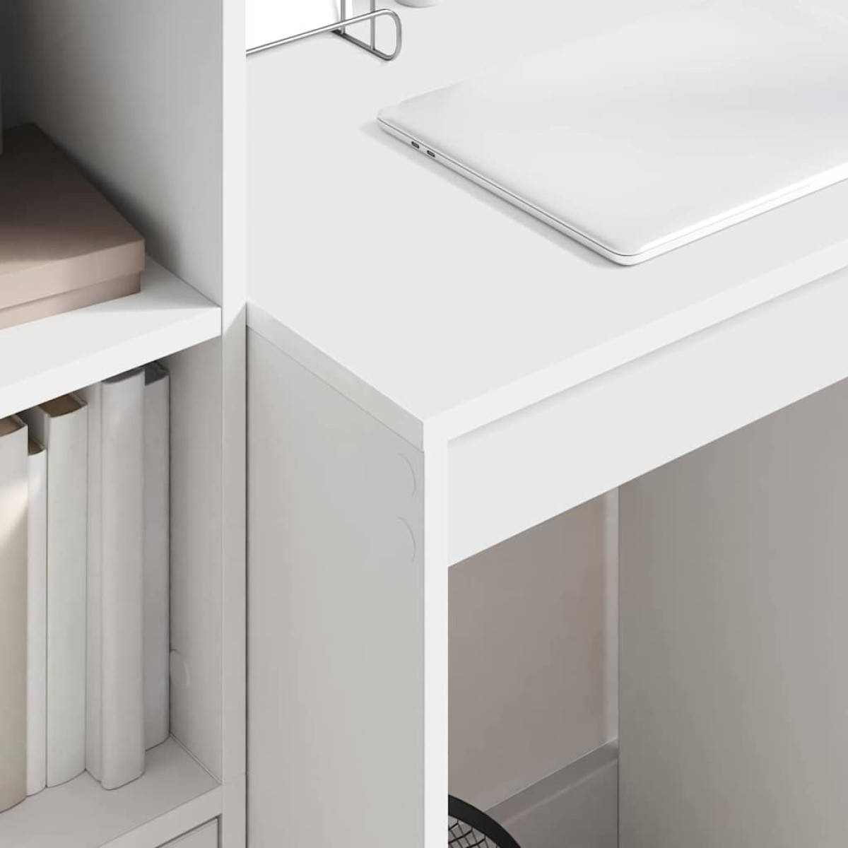 vidaXL Γραφείο Λευκό 60 x 50 x 76 εκ.
